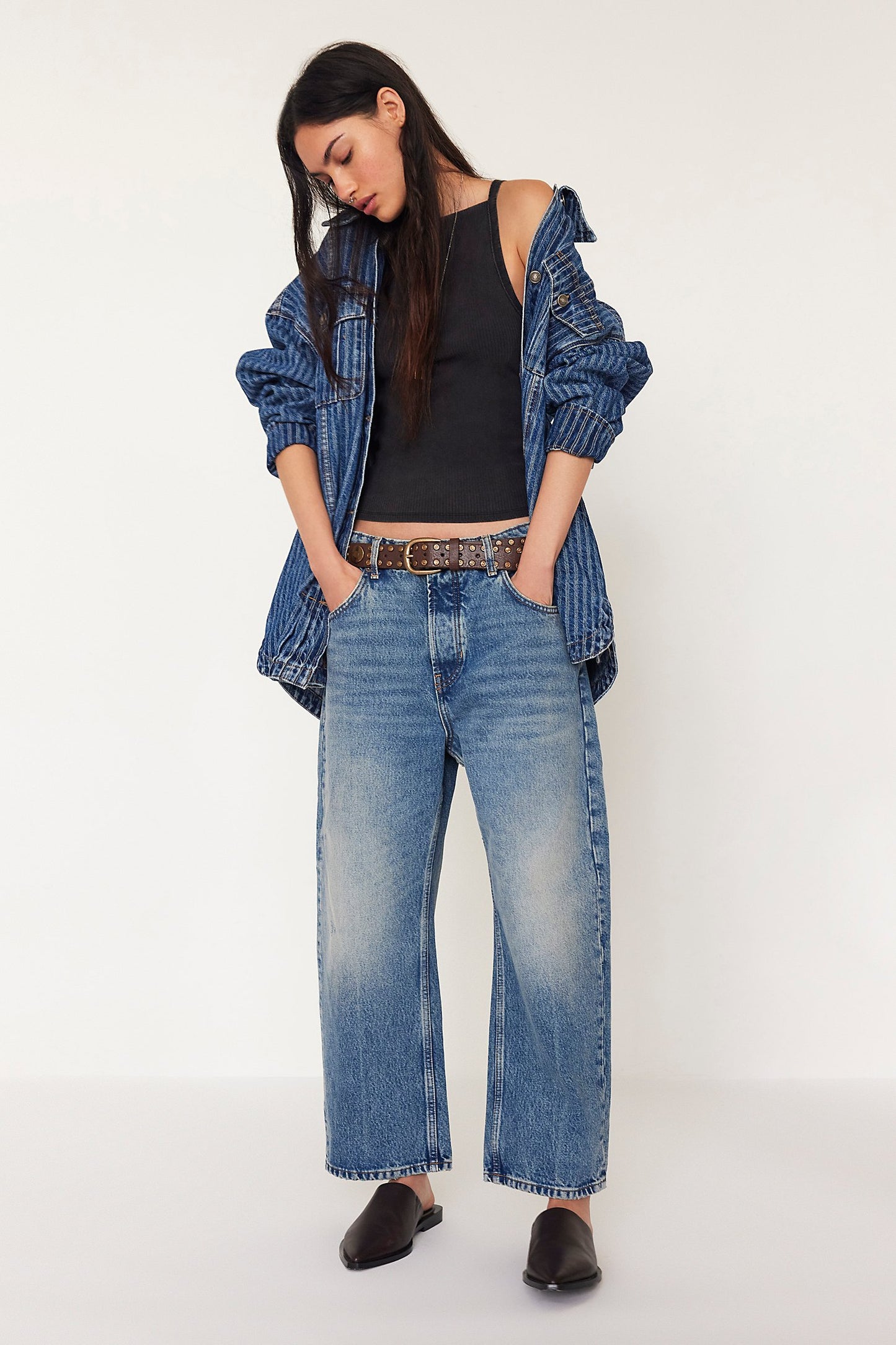 Deep Trance Dropped Boyfriend Jeans - we the free