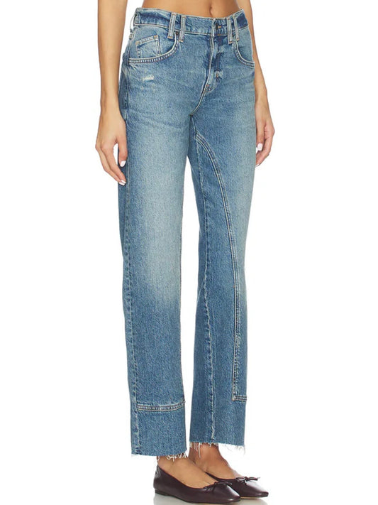 Risk Taker Mid-Rise Jeans - we the free