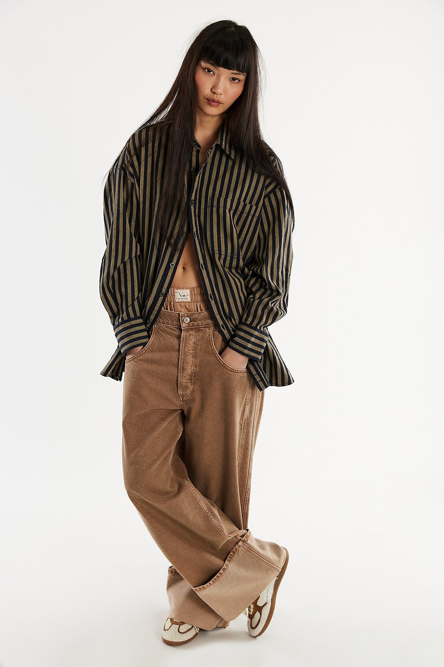 Final Countdown Cuffed Low-Rise leans - we the free