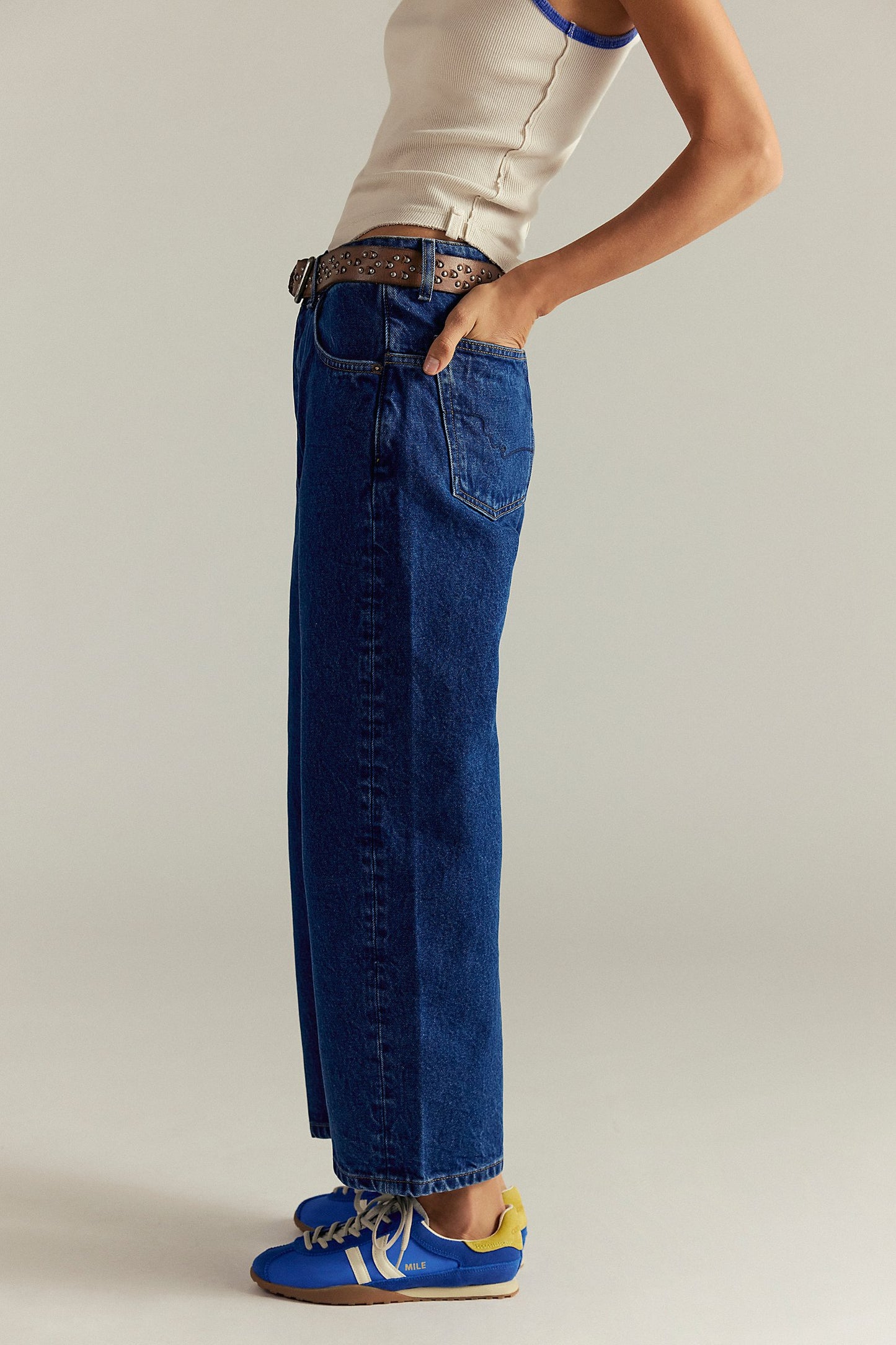 Deep Trance Dropped Boyfriend Jeans - we the free