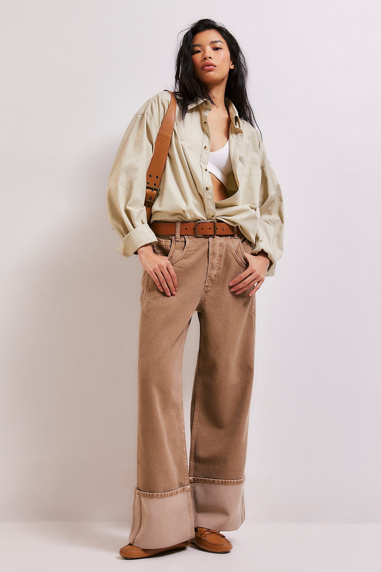 Final Countdown Cuffed Low-Rise leans - we the free