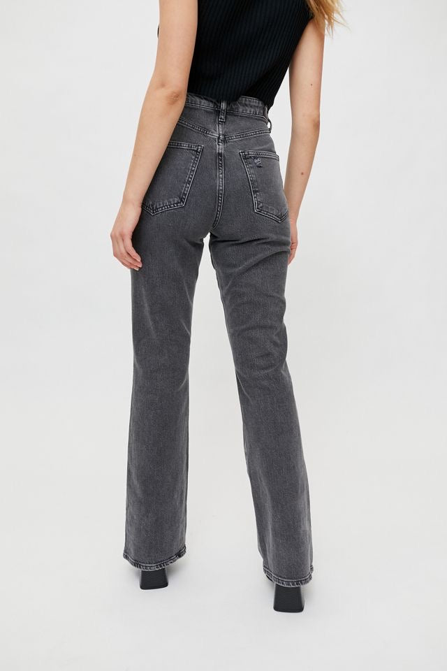 High-Waisted Comfort Stretch Flare Jean - BDG