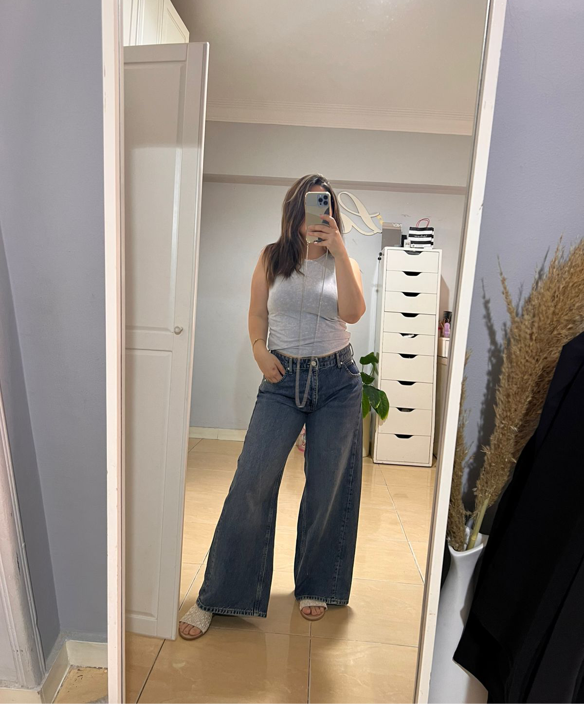 Siena Mid Used Denim Jean Pants - Mavi