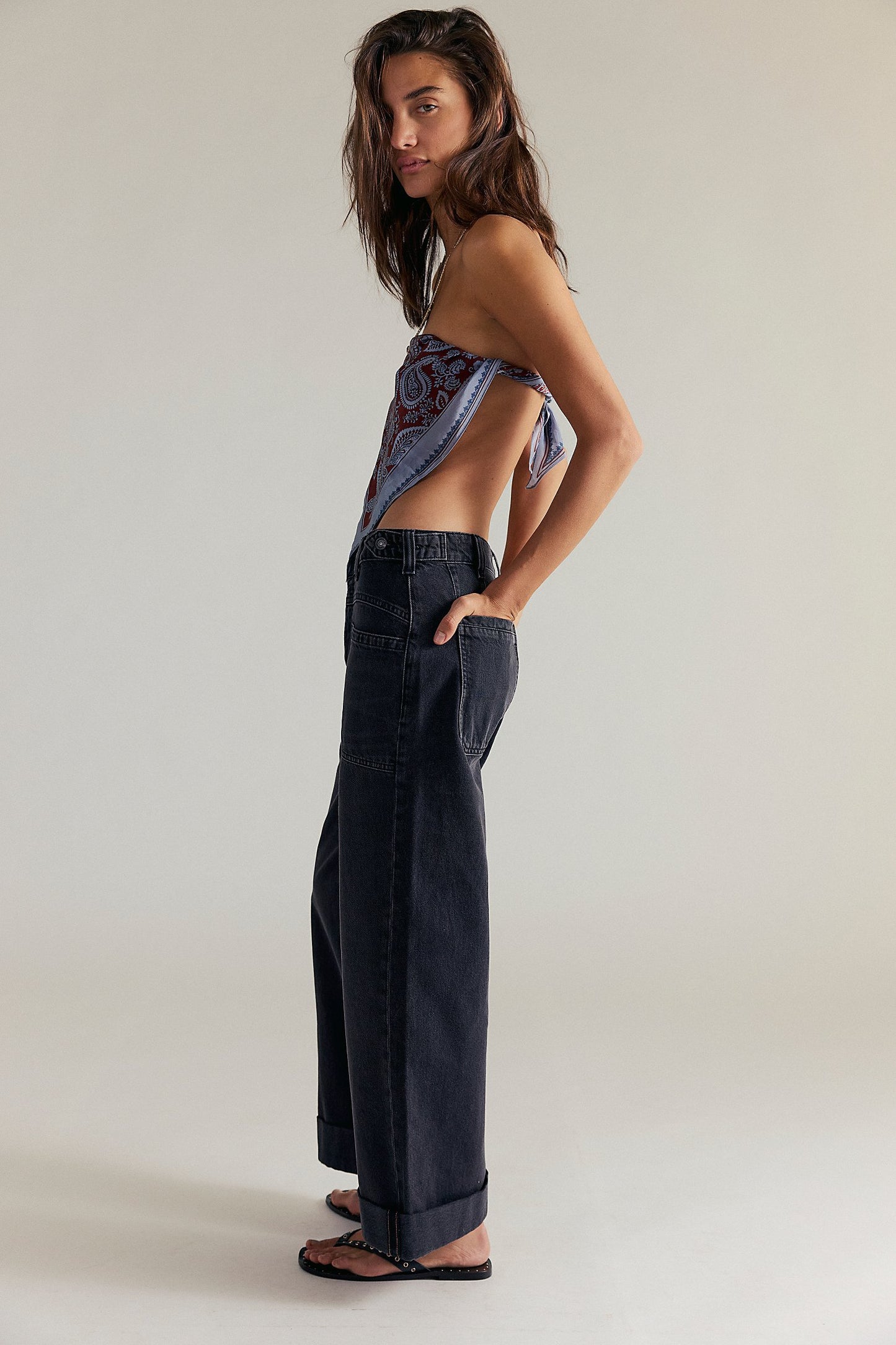 Palmer Cuffed Jeans - we the free