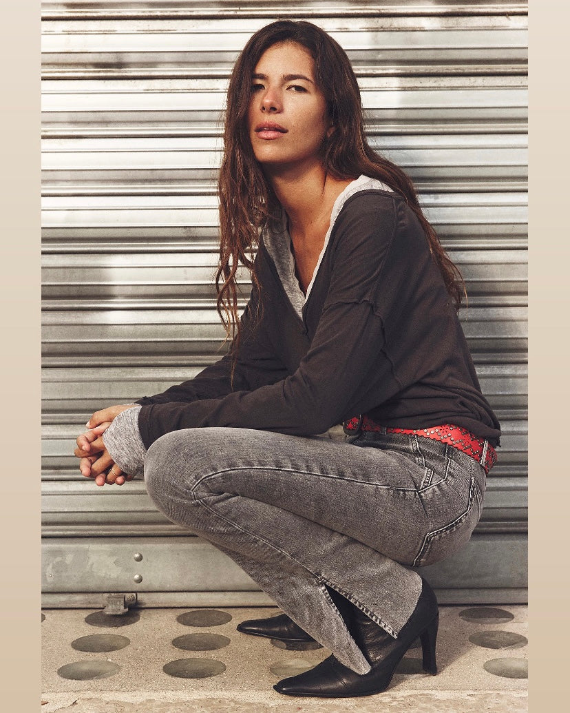 Level Up Slit Flare Jean - we the free