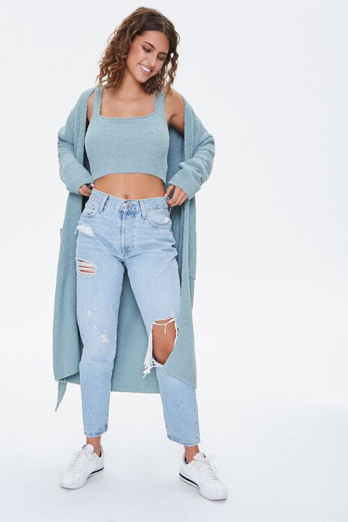 Light Denim Distressed Boyfriend Fit Jeans - Forever21