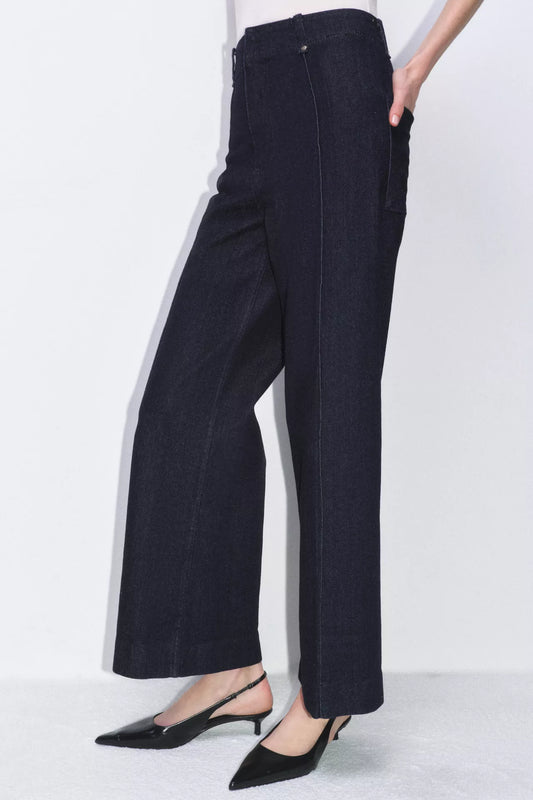 ZW COLLECTION WIDE-LEG HIGH-WAIST JEANS - ZARA
