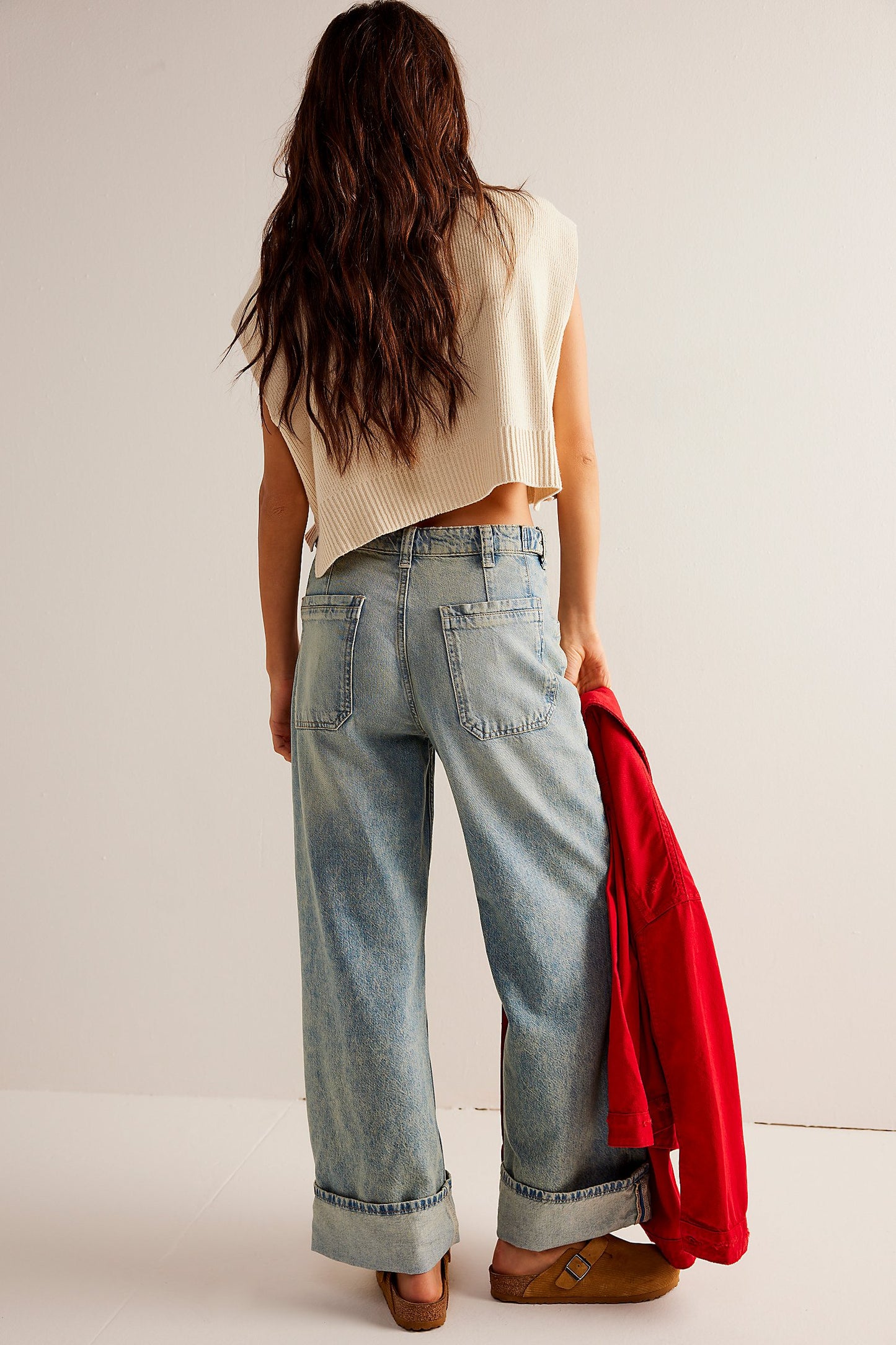 Palmer Cuffed Jeans - we the free