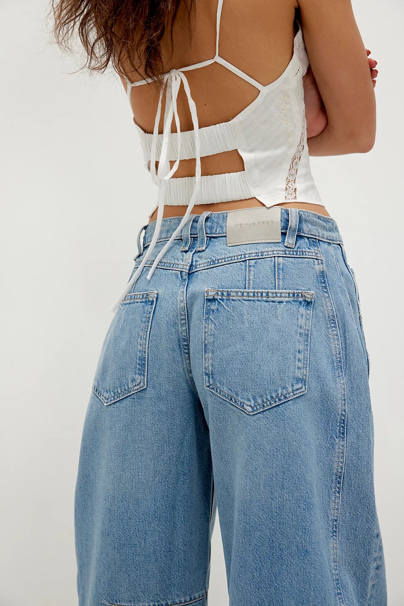 Free People - CRVY Venus Barrel leans - we the free