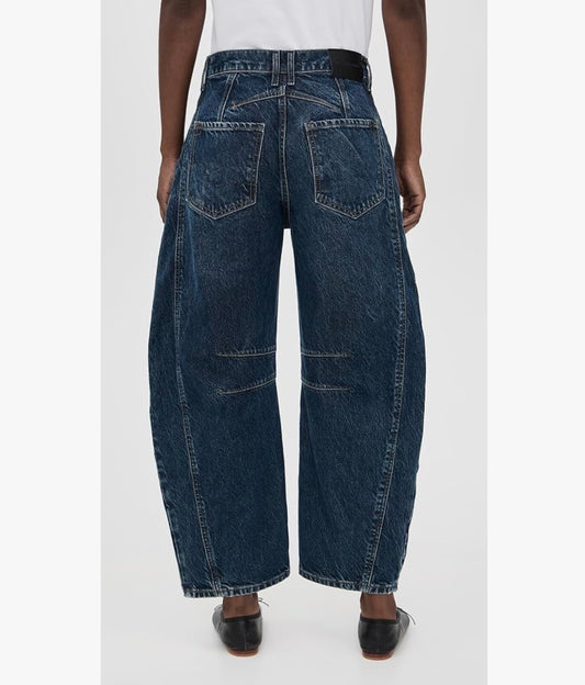 Free People - We The Free Good Luck Mid-Rise Barrel Jeans