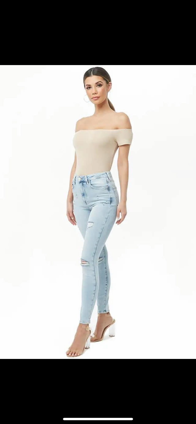 High waist Super Skinny Jeans - Forever21