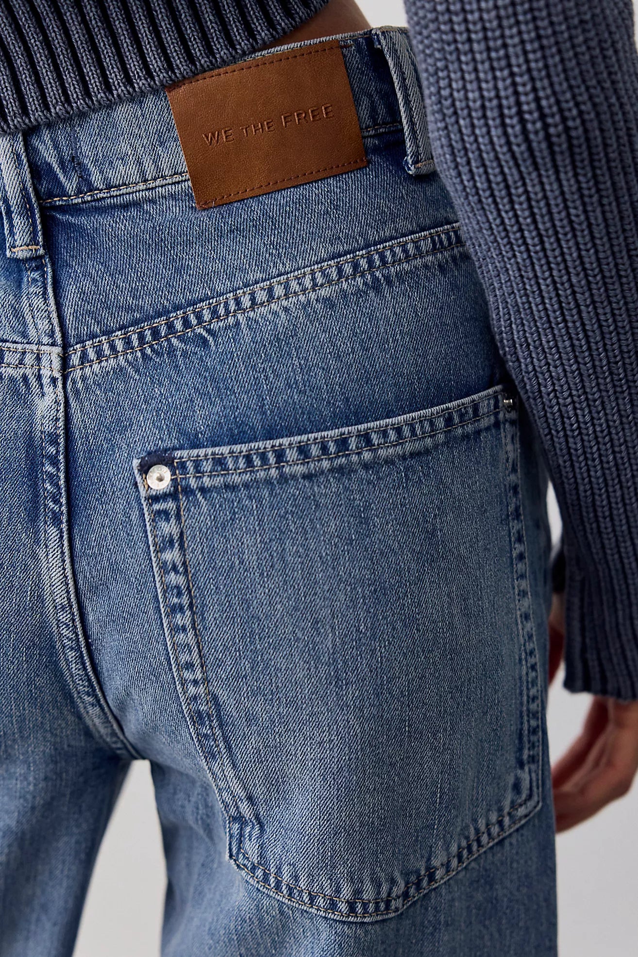 Free People - We The Free Truro Baggy Puddle Jeans