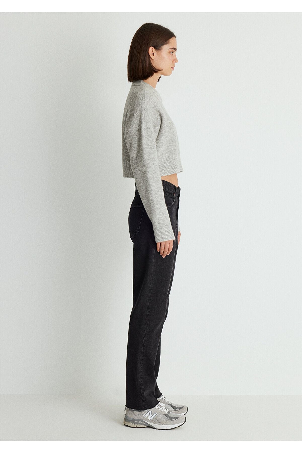 New York Deep Smoke Denim Jean Pants - Mavi