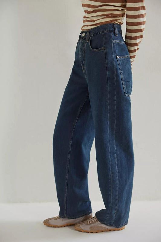 Free People - We The Free Truro Baggy Puddle Jeans