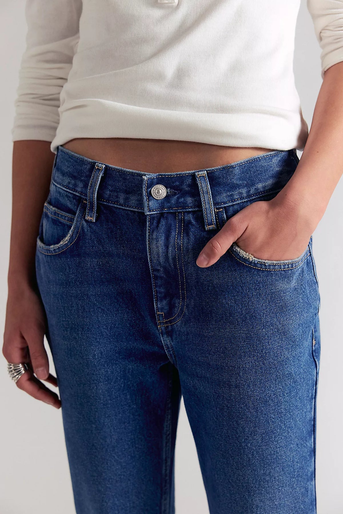Free People - Elowen Cropped Flare Jeans-We The Free
