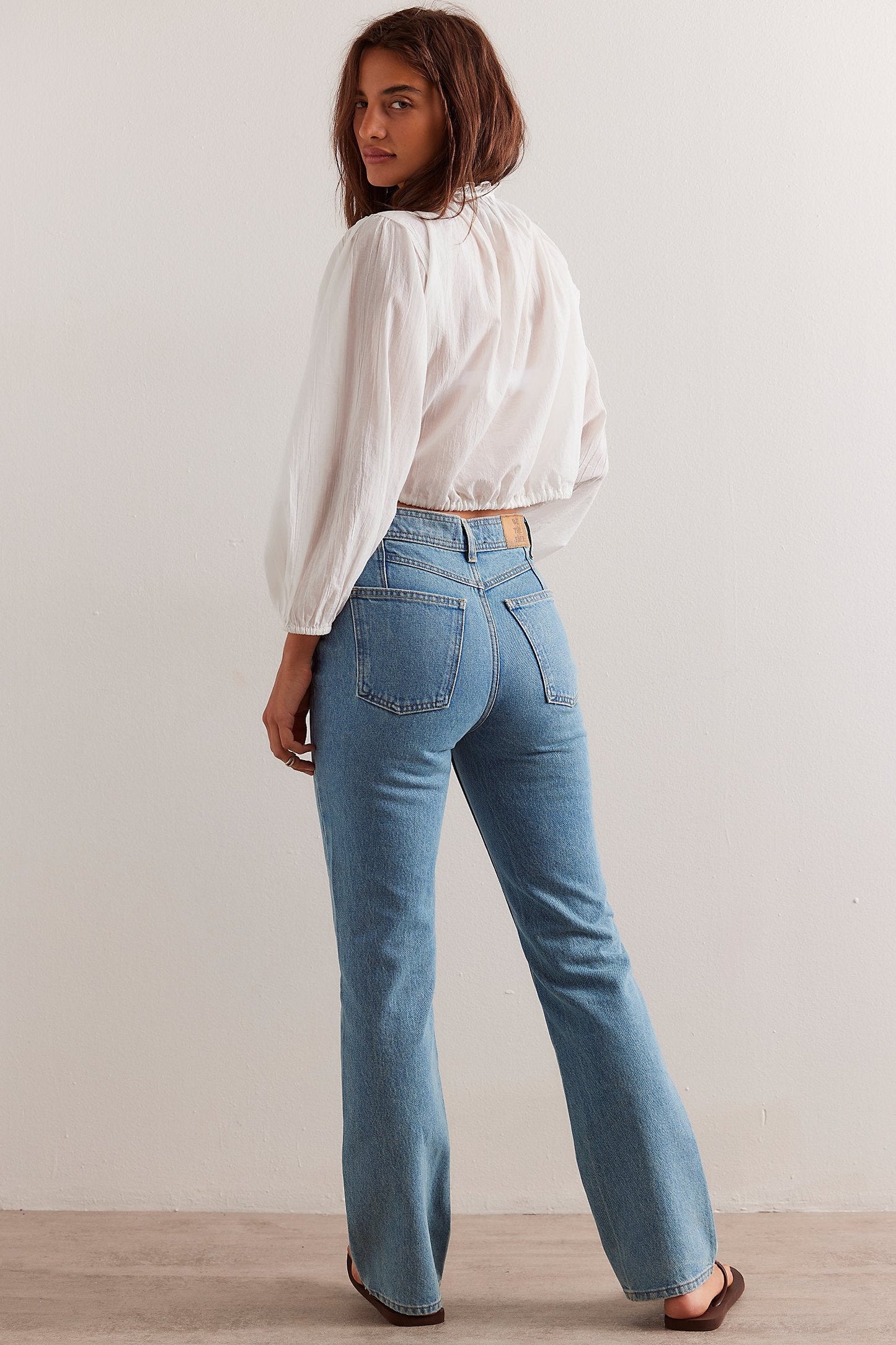 XENA SLIM STRAIGHT JEANS - we the free