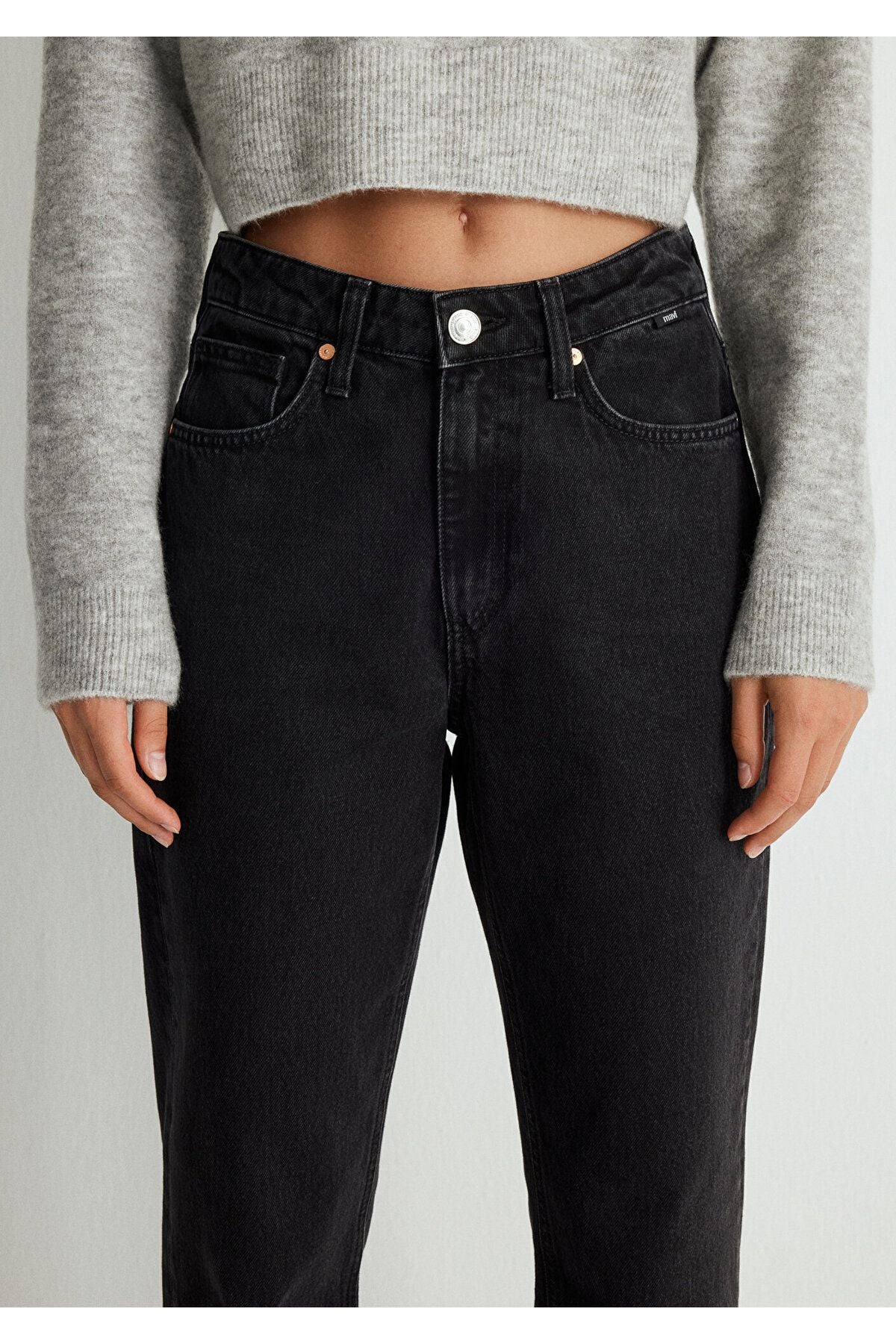New York Deep Smoke Denim Jean Pants - Mavi
