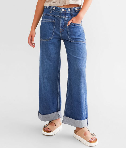 Palmer Cuffed Jeans - we the free