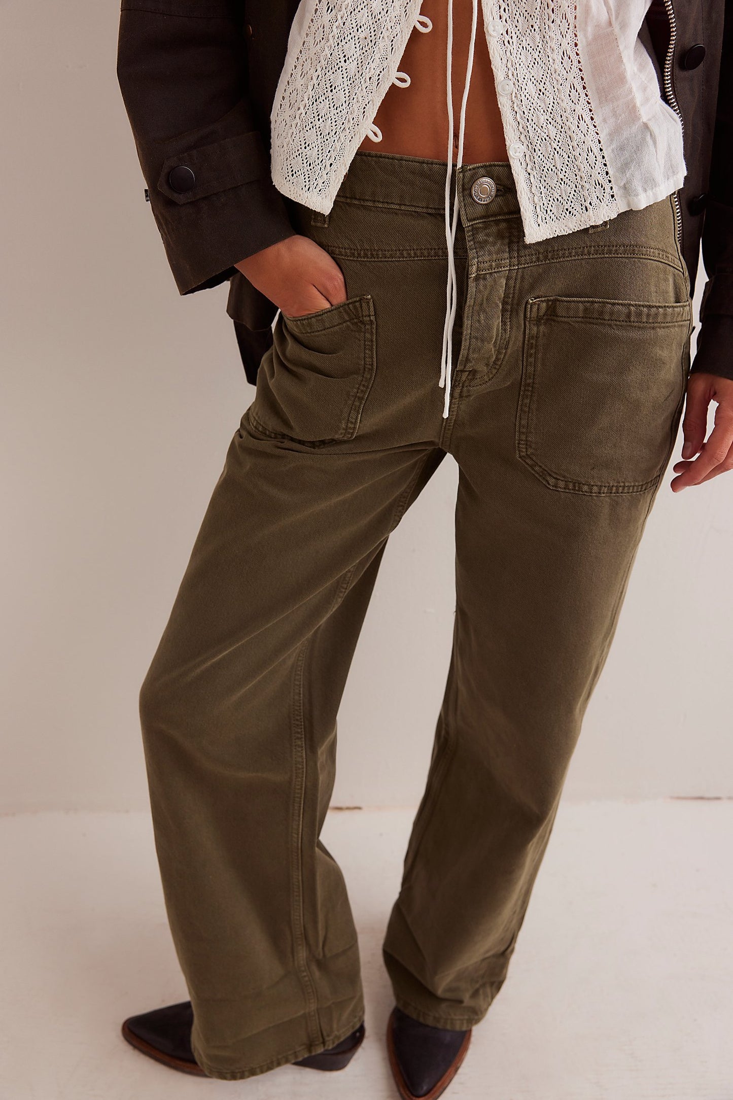 Palmer Cuffed Jeans - we the free