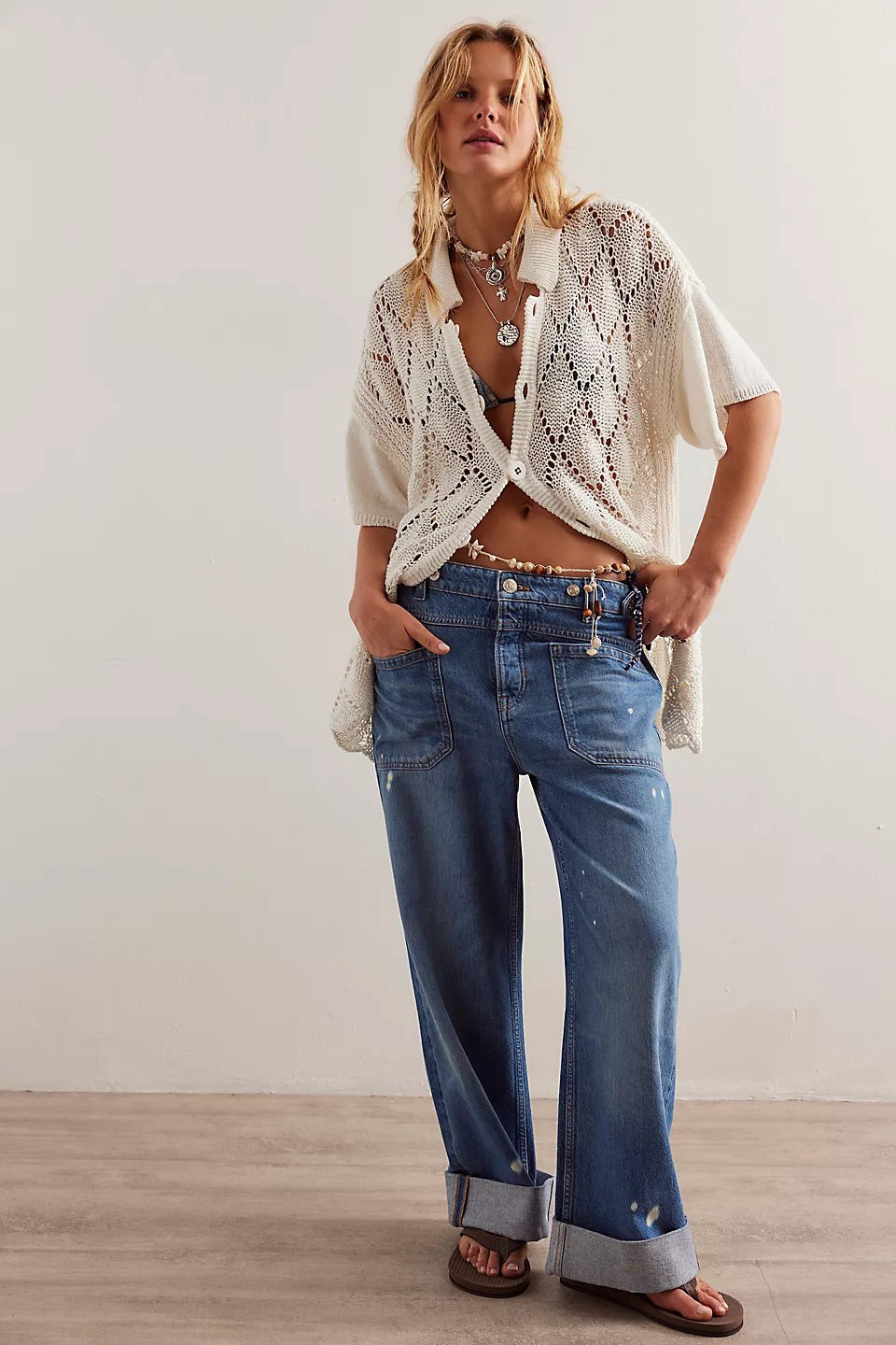 Palmer Cuffed Jeans - we the free