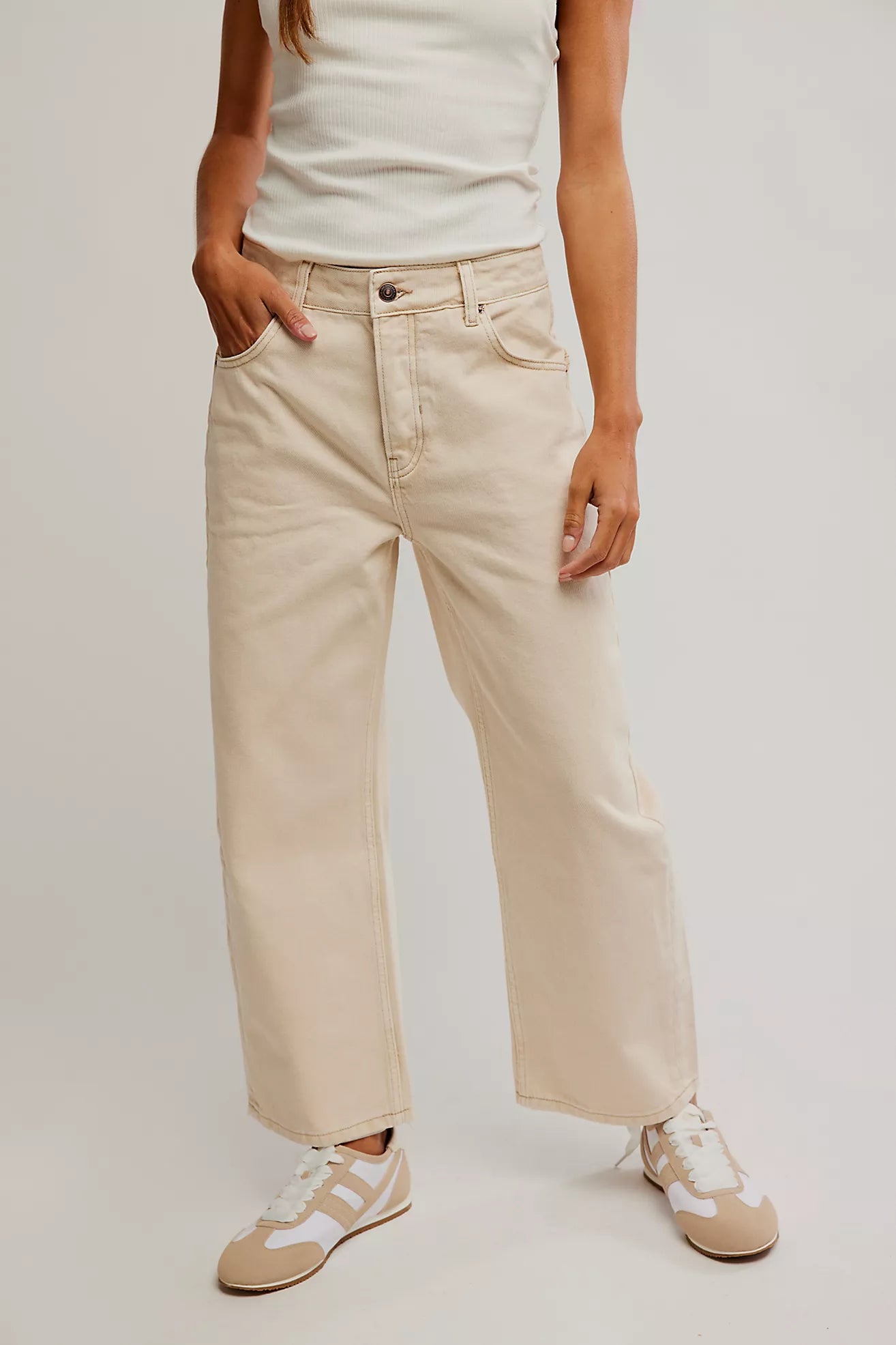 Free People - Deep Trance Dropped Boyfriend Jeans - we the free