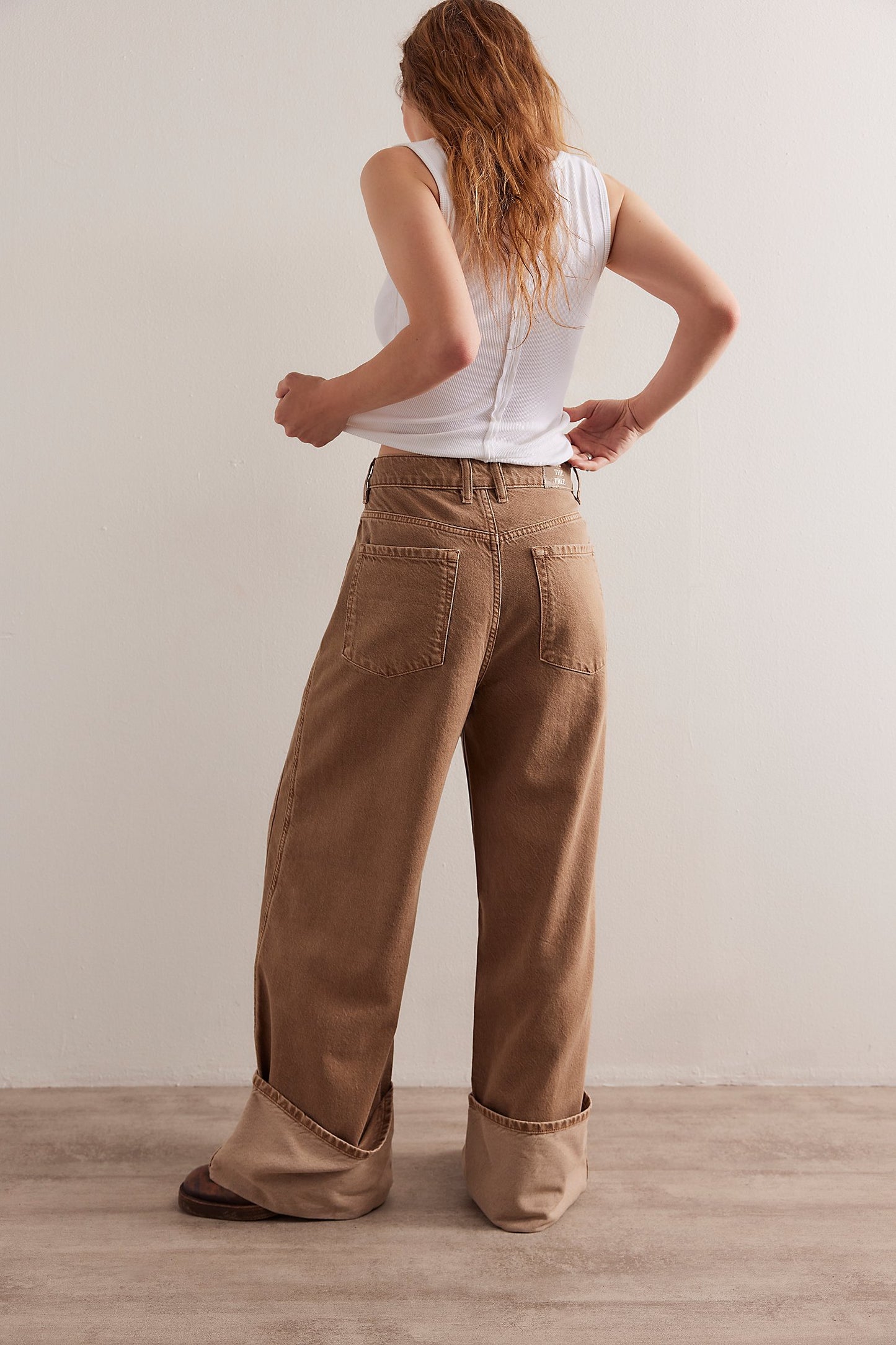 Final Countdown Cuffed Low-Rise leans - we the free