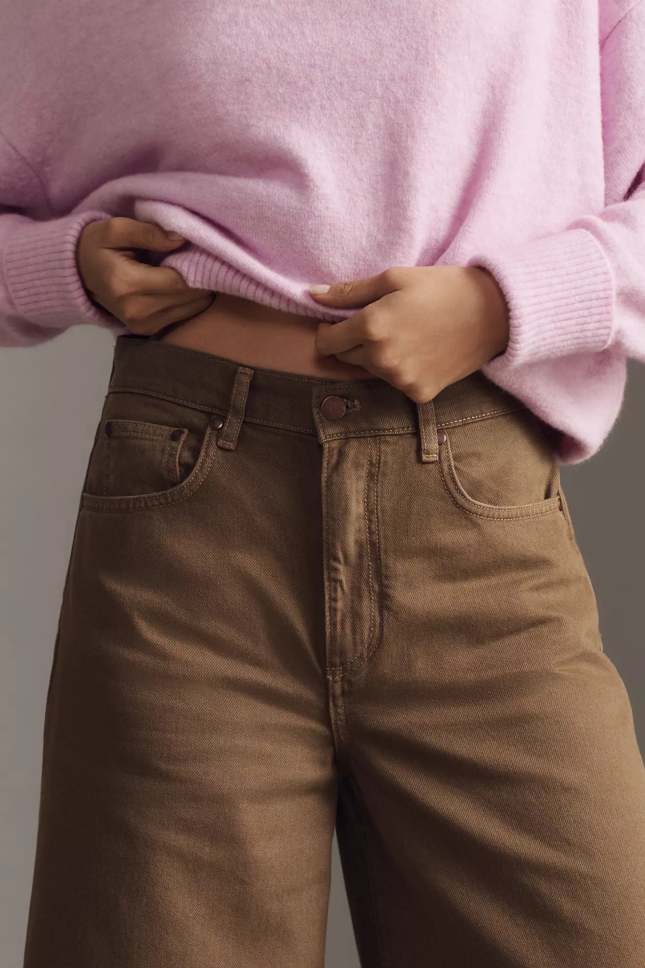 Pilcro - High-Rise SUPER Wide-Leg Puddle Jeans