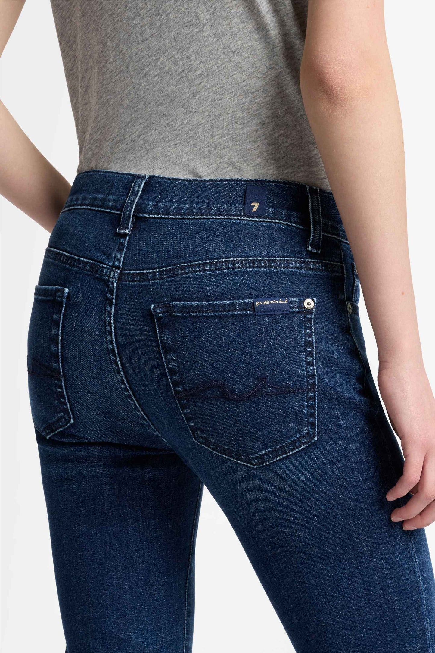 Bootcut Tailorless mid-rise jeans - 7 FOR ALL MANKIND
