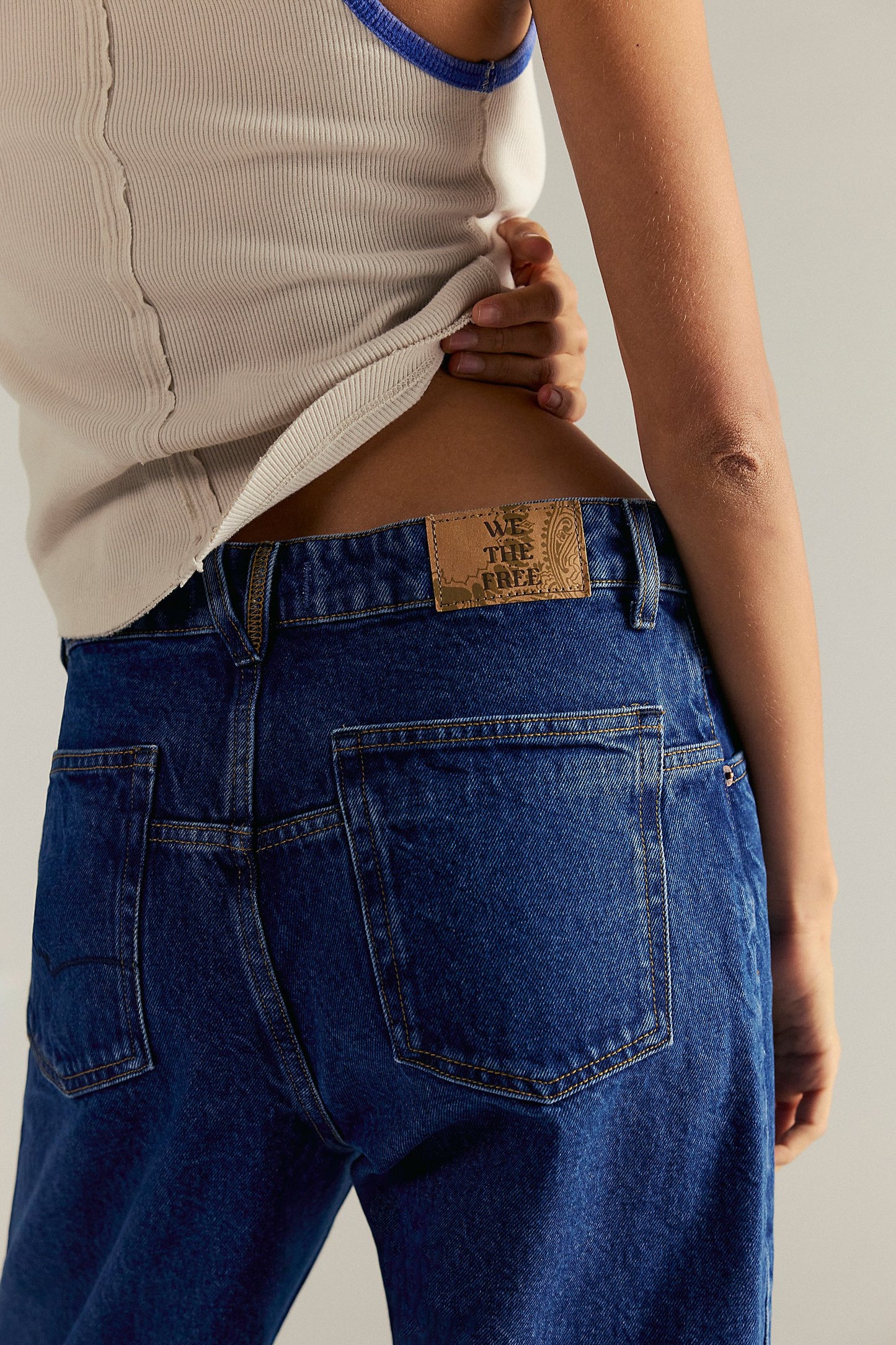 Deep Trance Dropped Boyfriend Jeans - we the free