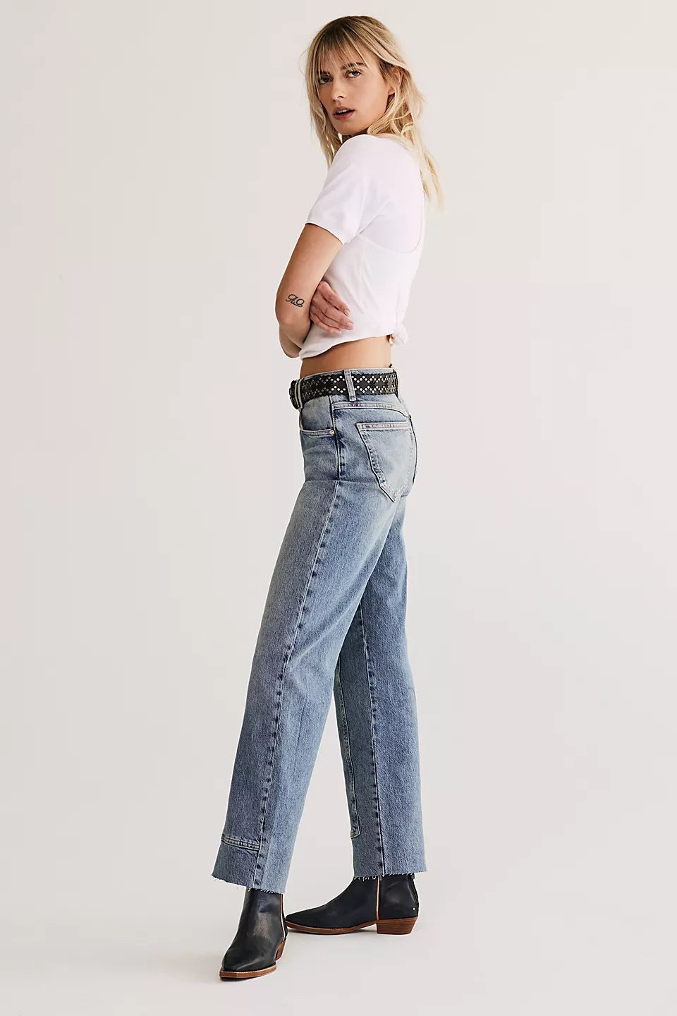 Risk Taker Mid-Rise Jeans - we the free