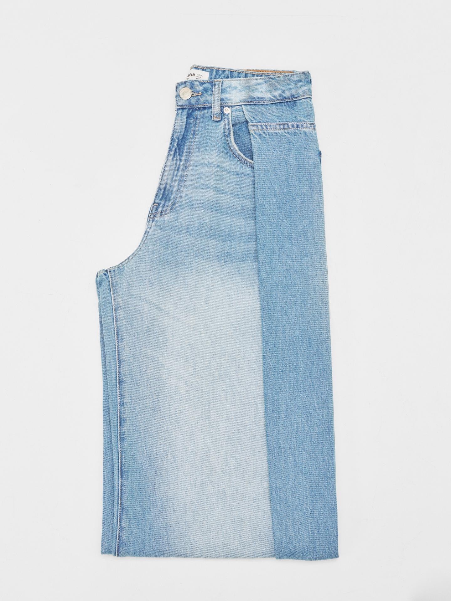 Balloon-cut jeans with pleats - PULL&BEAR