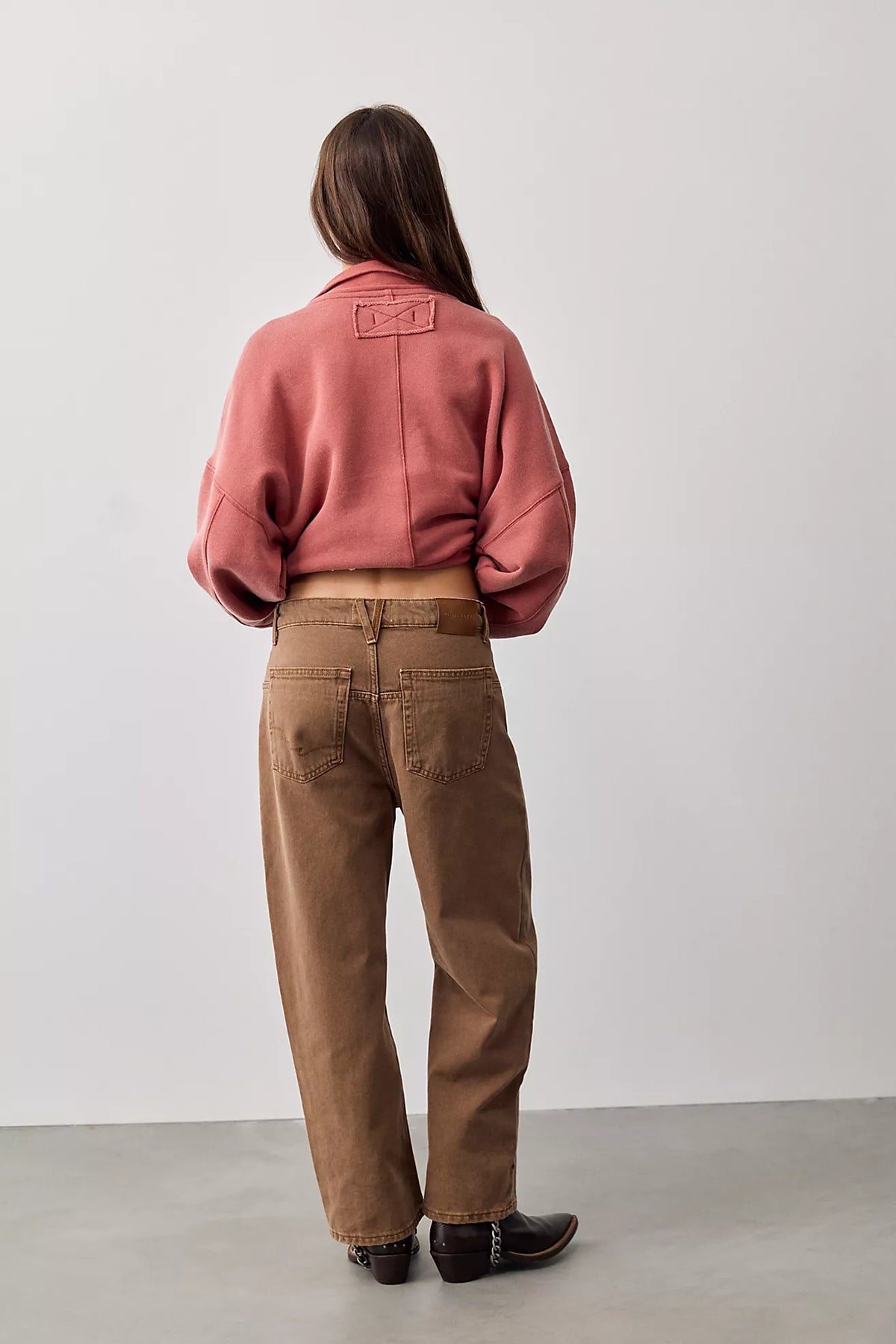 Free People - Deep Trance Dropped Boyfriend Jeans - we the free
