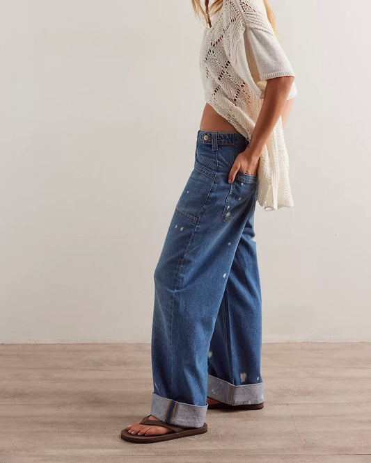 Palmer Cuffed Jeans - we the free