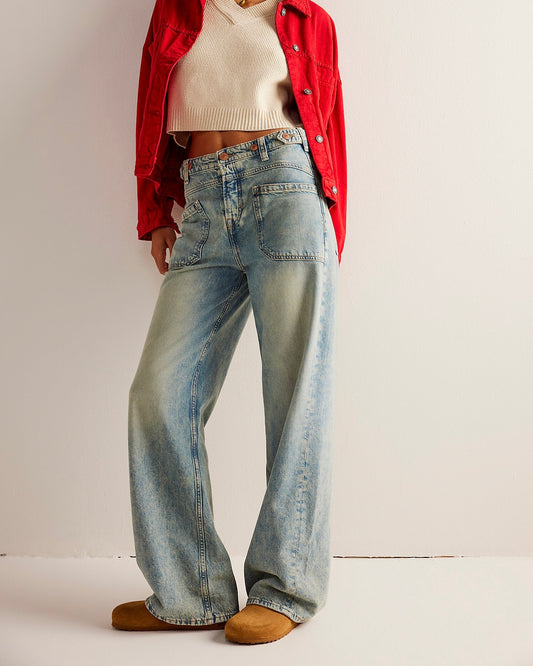Palmer Cuffed Jeans - we the free