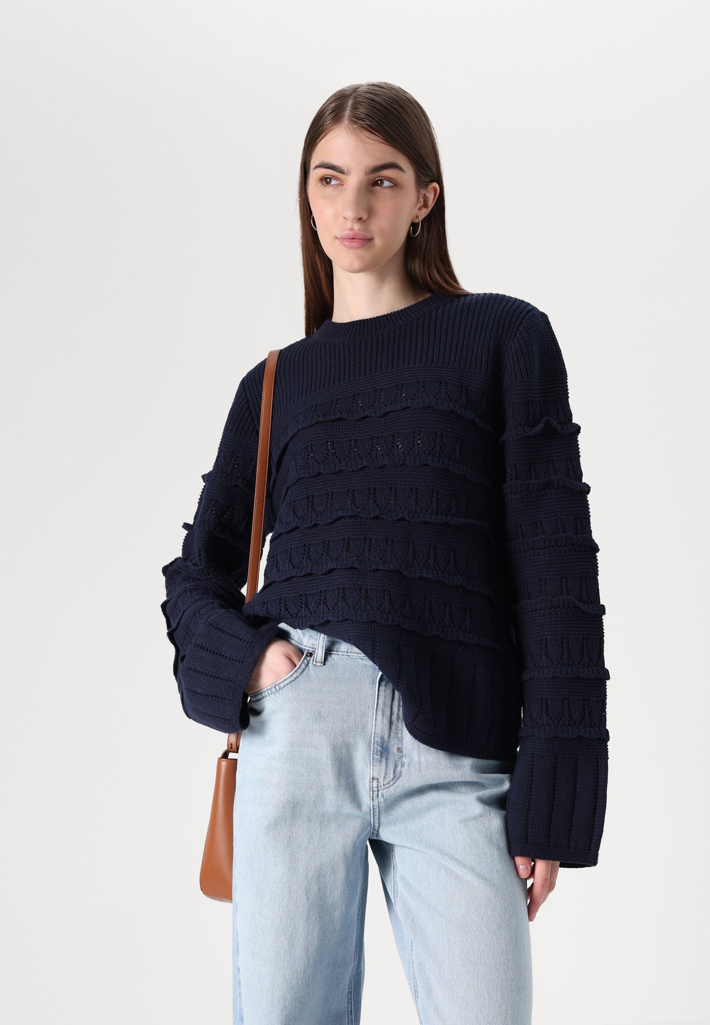 ONLHOPE HIGH WAIST WIDE LEG FIT JEANS - ONLY