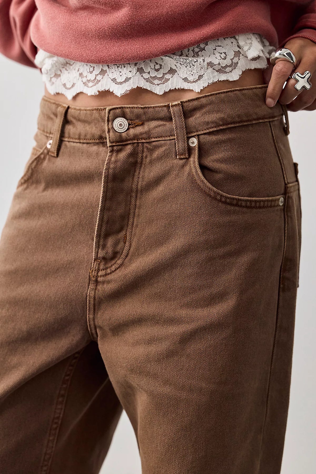 Free People - Deep Trance Dropped Boyfriend Jeans - we the free