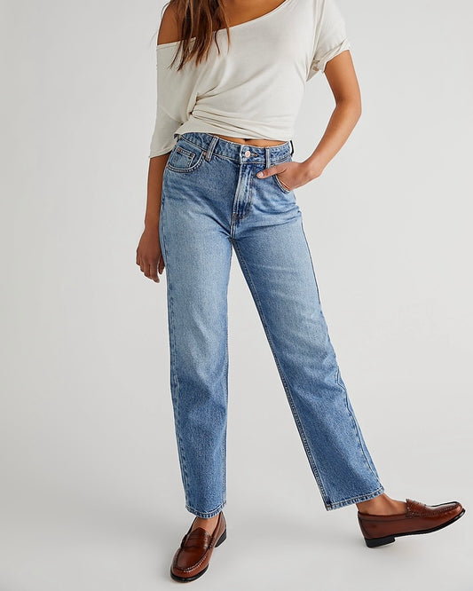 Pacifica Straight-Leg Jeans - we the free