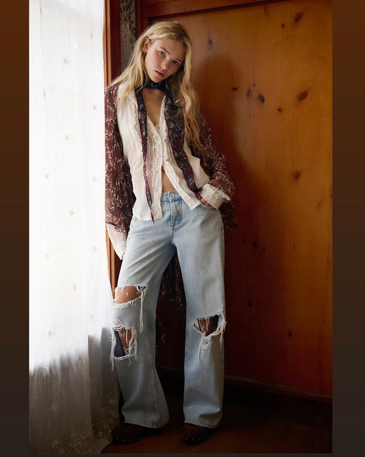 We The Free Tennessee Low-Rise Boyfriend Jeans