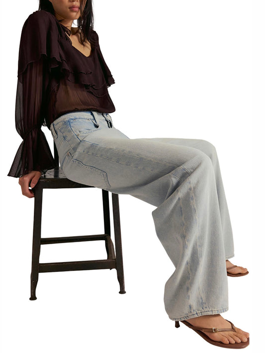 Free People - We The Free Truro Baggy Puddle Jeans
