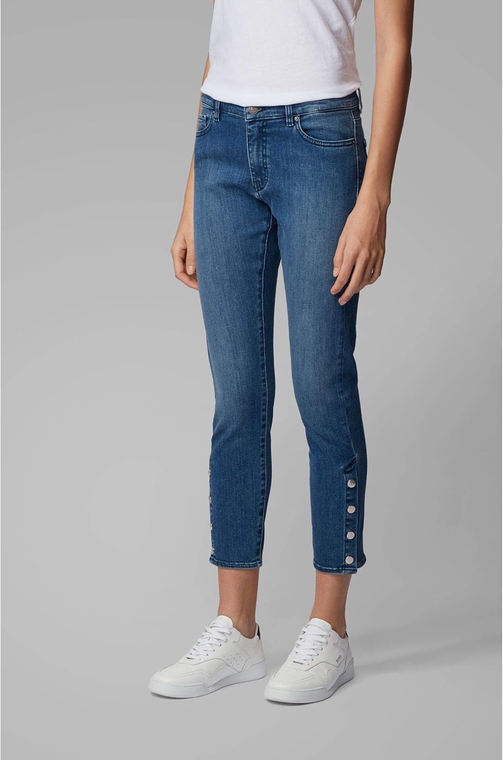 BOSS - J21 Irvine Slim Fit Super Stretch Denim Jeans