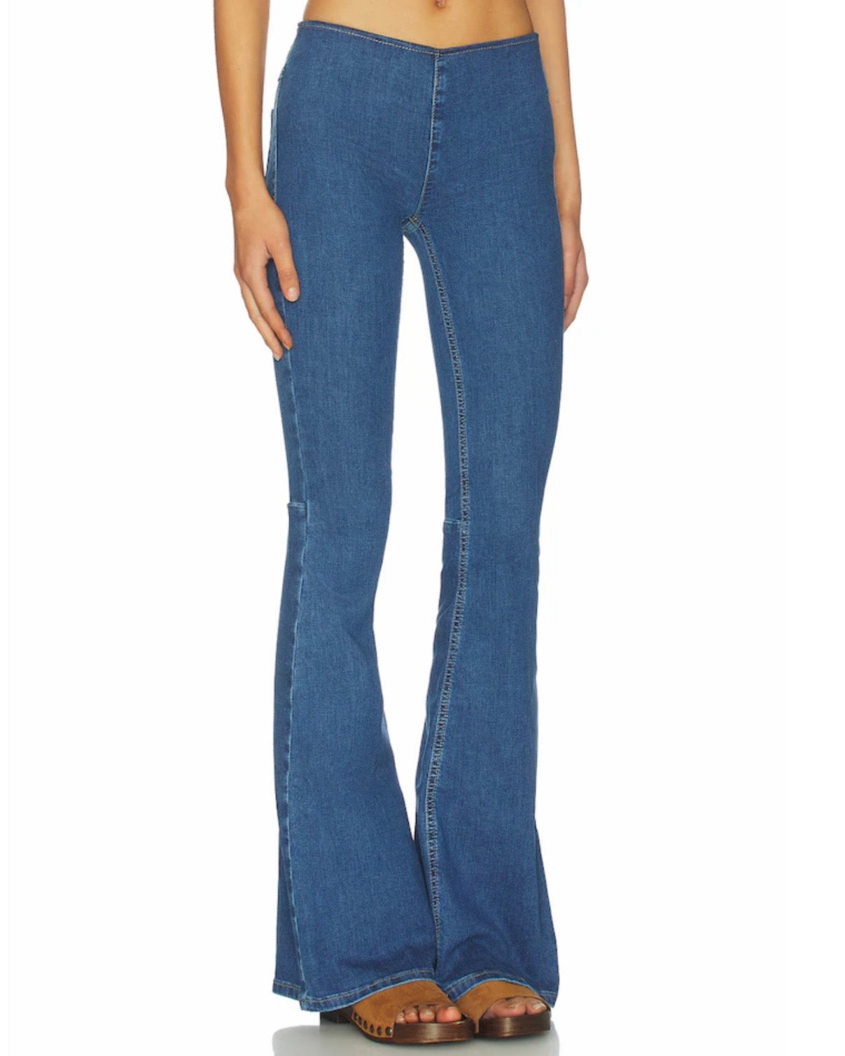Free people - We The Free Penny Pull-On Flare Jeans