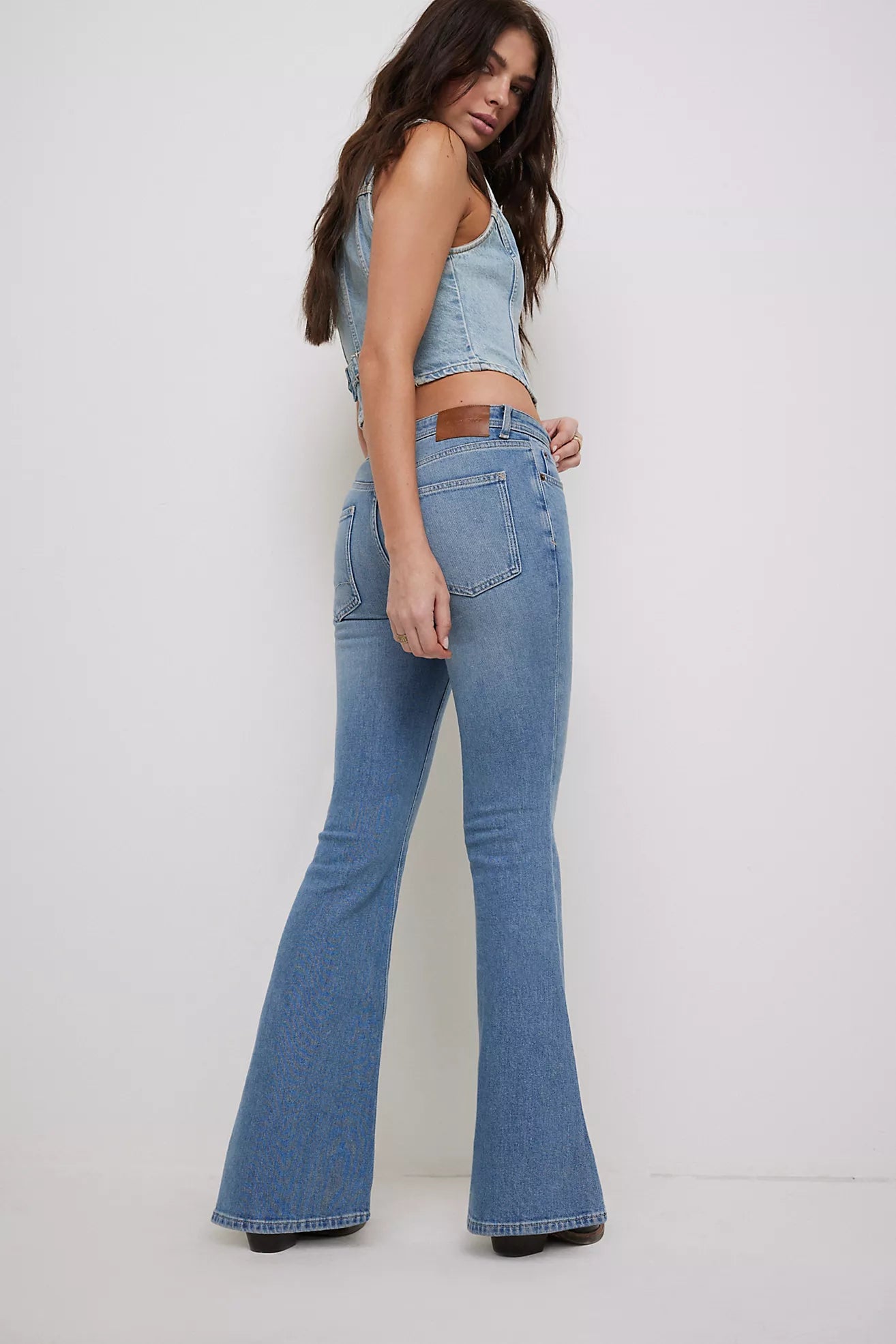 We The Free Love Bomb Flare Jeans
