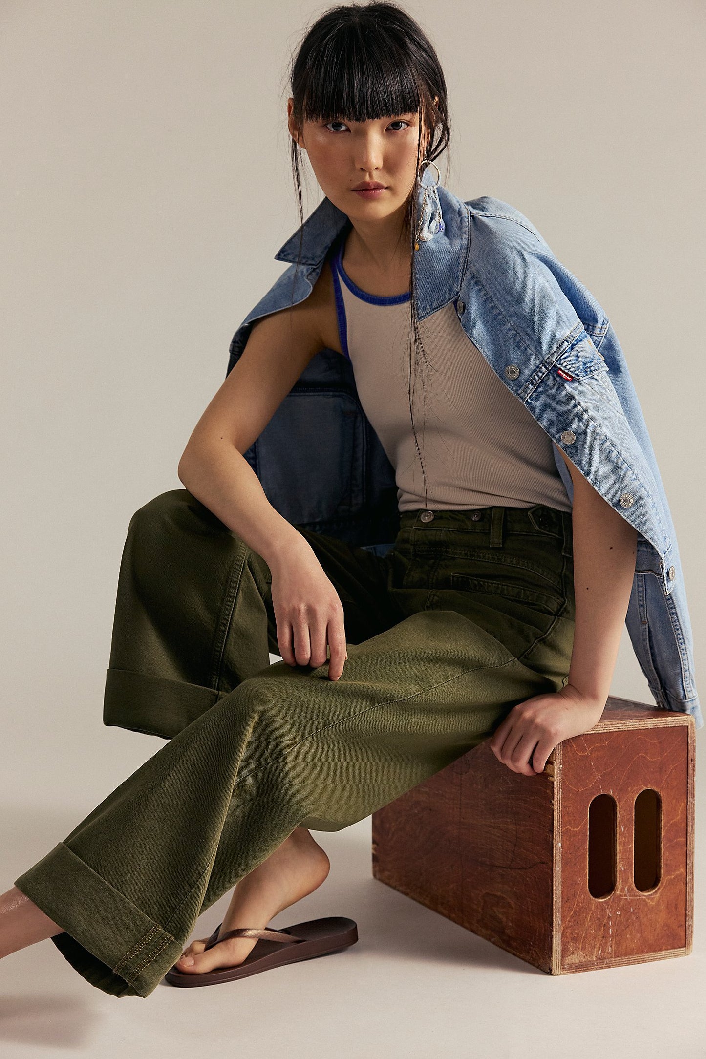 Palmer Cuffed Jeans - we the free