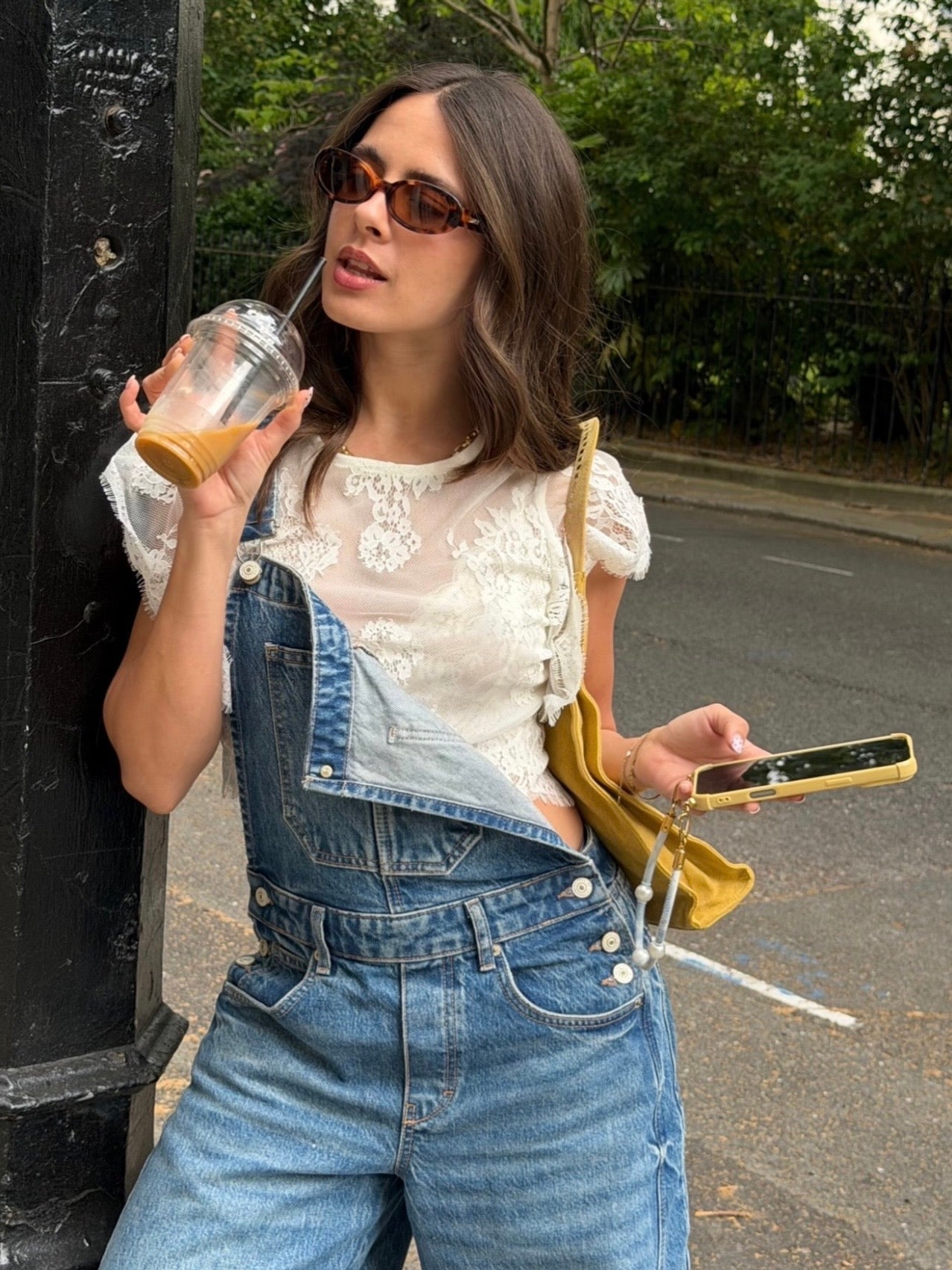 Free People - We The Free Good Luck Barrel Overalls