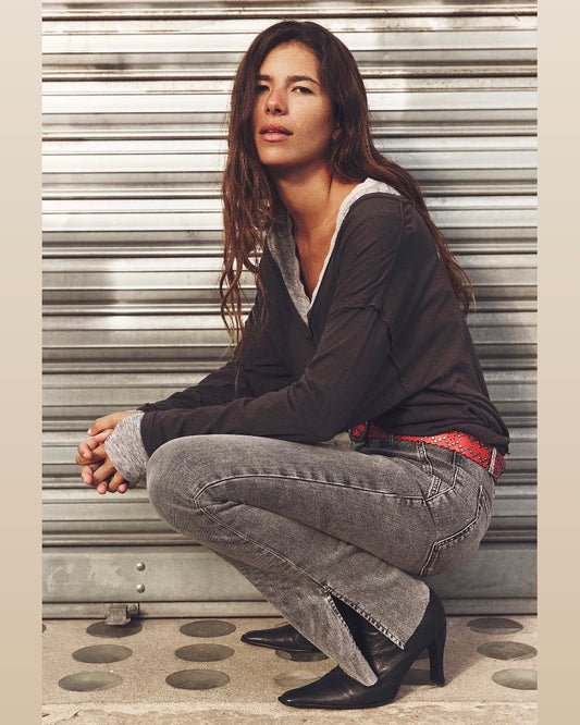 Level Up Slit Flare Jean - we the free