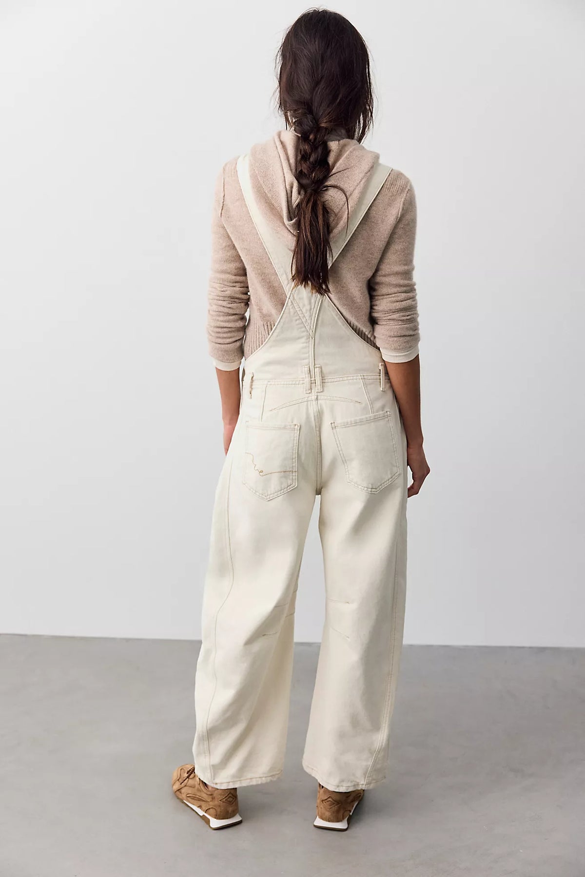 Free People - We The Free Good Luck Barrel Overalls