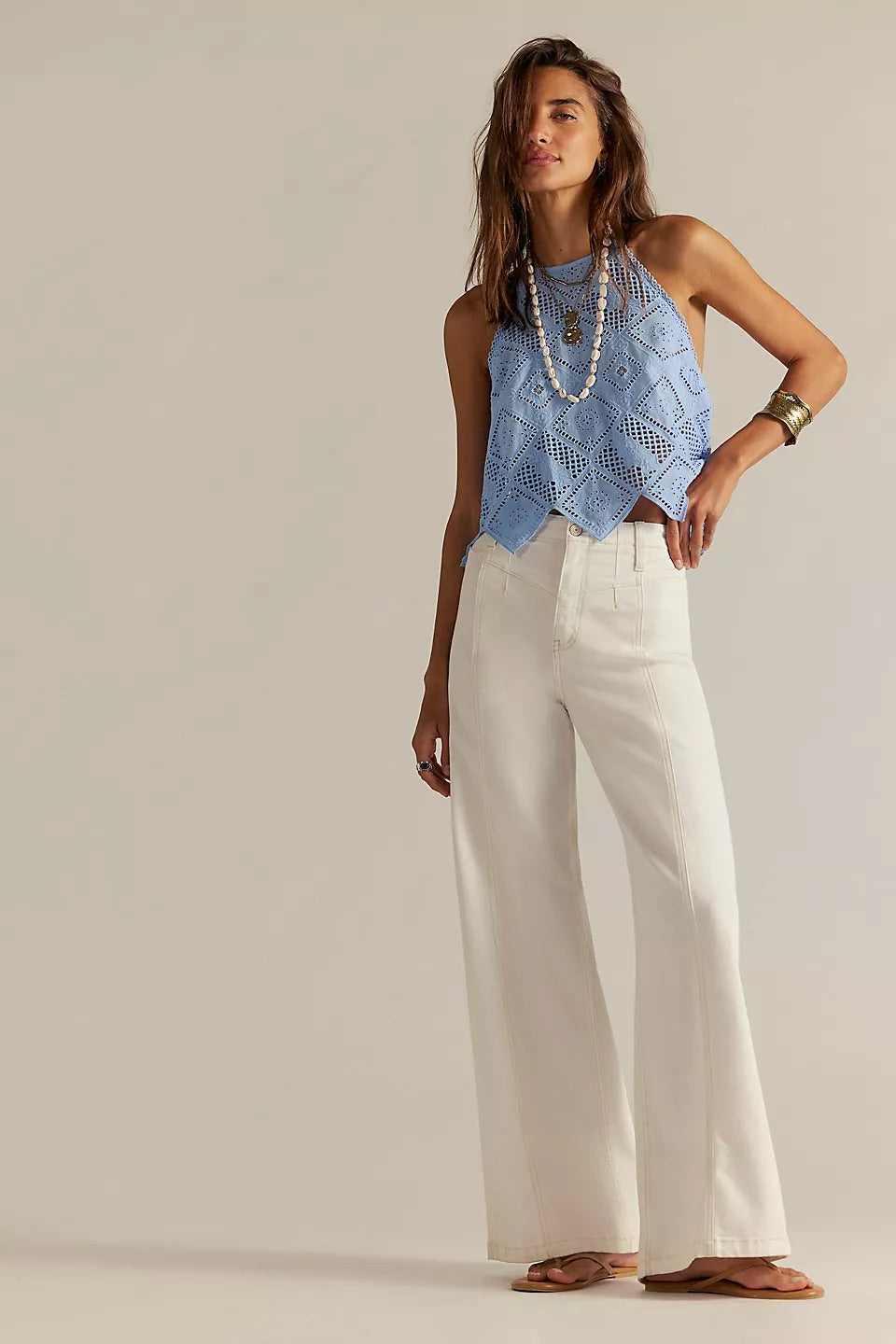 Free People - Libre Wide-Leg Jeans - we the free