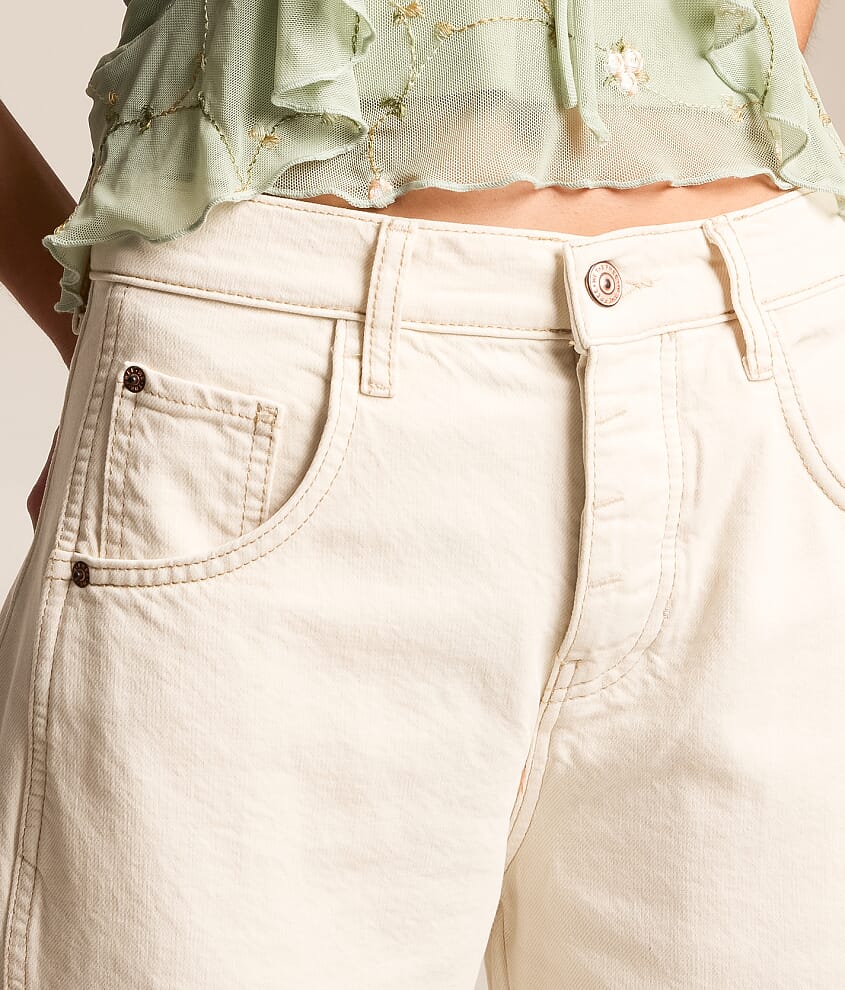 Free People - We The Free Good Luck Mid-Rise Barrel Jeans