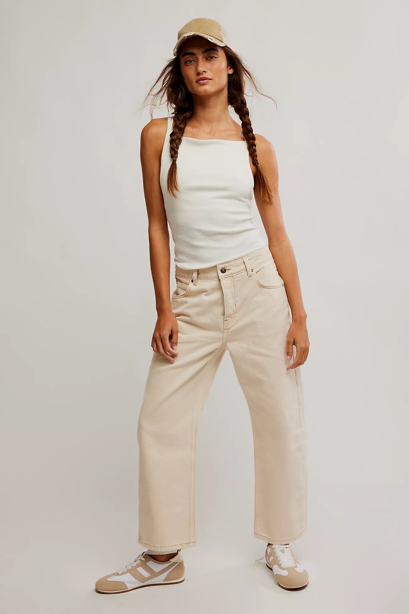 Free People - Deep Trance Dropped Boyfriend Jeans - we the free