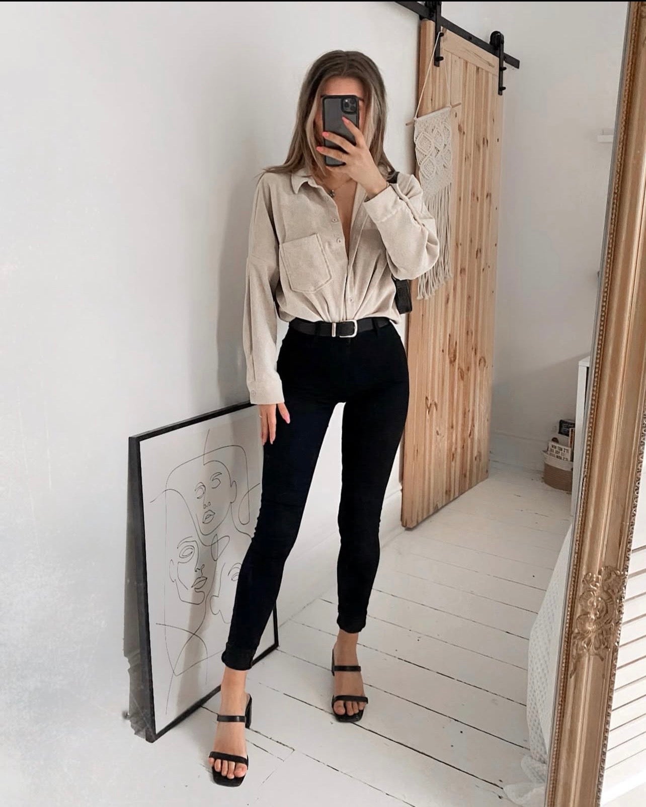 Topshop - Joni high rise super skinny jean in black